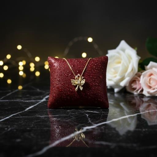 Whimsy Wings Pendant Chain - Gold